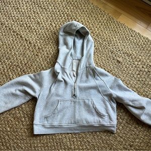 Lululemon cropped scuba, size M/L. Wore twice, don’t like the cut.